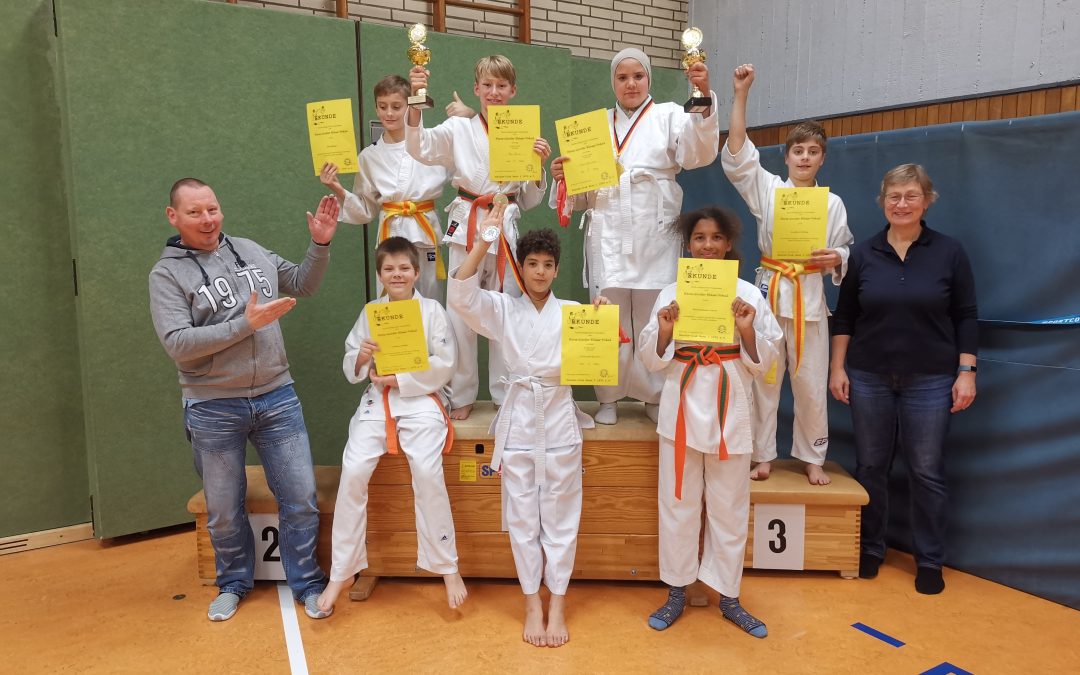 Karate-Kinderwettkampf